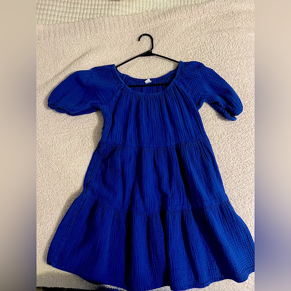 Blue sundress with pockets